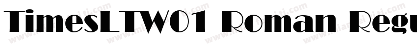 TimesLTW01 Roman Regular字体转换